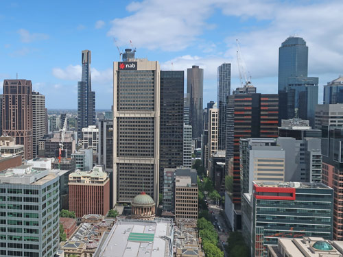 City Landmarks in Melbourne Australia